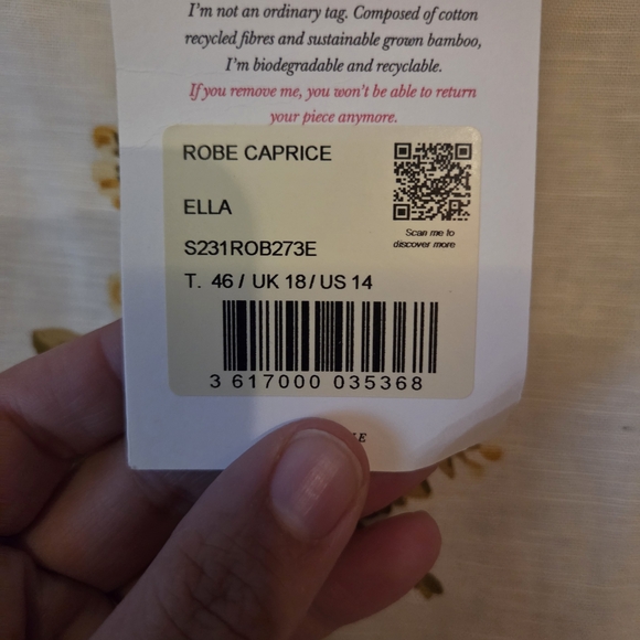 Sezane Caprice Floral Dress In Ella - Picture 10 of 14